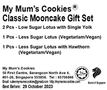 Load image into Gallery viewer, TRG Classic Mooncake Gift Set (4 pcs X 180g) (Halal)