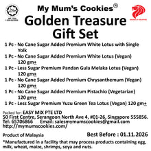 Load image into Gallery viewer, B. Golden Treasure Mooncake Gift Set (6 pcs X 120g) FOC 2 pcs of MSW per order. (While stocks last)