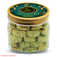 Load image into Gallery viewer, GREEN PEAS COOKIES (VEGETARIAN) 青豆香化饼(素)81pcs+-490g+-