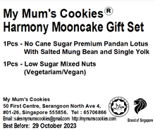 Load image into Gallery viewer, (Corporate - 50 sets or more) Harmony Mooncake Gift Set (2 pcs X 180g)