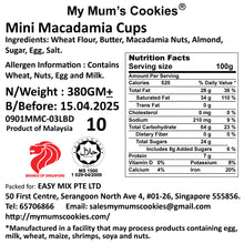 Load image into Gallery viewer, 1. MINI MACADAMIA NUTS 澳洲坚果金杯121pcs+-410g+-