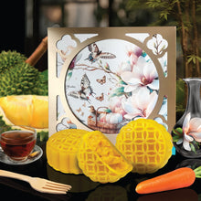 Load image into Gallery viewer, Tree-Ripened MSW Durian Mooncake Gift Set (4 pcs X 170g)