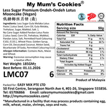 Load image into Gallery viewer, B. Moonlit Mooncake Gift Set (4 pcs X 185g) FOC 2 pcs of MSW per order. (While stocks last)
