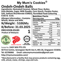 Load image into Gallery viewer, 16. ONDEH - ONDEH BALLS (椰丝球) (NEW)