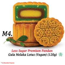 Load image into Gallery viewer, B. Golden Treasure Mooncake Gift Set (6 pcs X 120g) FOC 2 pcs of MSW per order. (While stocks last)