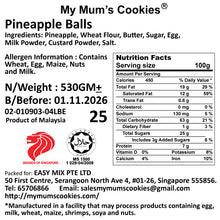 Load image into Gallery viewer, PINEAPPLE BALLS 黄金旺来球 44pcs+-530g+-