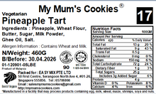 Load image into Gallery viewer, 17. PINEAPPLE TART 金币辉煌(凤梨塔)(素)44pcs+-460g+- Vegetarian, Eggless