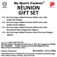 Load image into Gallery viewer, B. Reunion Mooncake Gift Set (4 pcs X 185g) FOC 2 pcs of MSW per order. (While stocks last)
