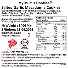 Load image into Gallery viewer, 3. SALTED GARLIC MACADAMIA COOKIES(NEW)