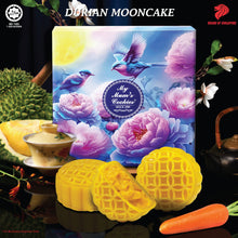 Load image into Gallery viewer, 1-for-1( 2 boxes & 2 bags) Tree-Ripened MSW Durian Mooncake Gift Set (Total 8 pcs X 170g)
