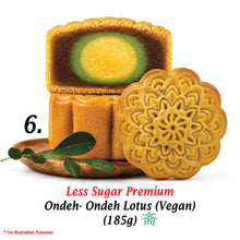 Load image into Gallery viewer, B. Moonlit Mooncake Gift Set (4 pcs X 185g) FOC 2 pcs of MSW per order. (While stocks last)