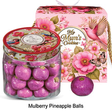 Load image into Gallery viewer, 4. MULBERRY PINEAPPLE BALLS 桑葚箩球  44pcs+-550g+-（Gulten Free）
