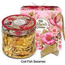 Load image into Gallery viewer, 12.  COD FISH CRACKERS 鳕鱼芝麻香酥片405g+-
