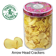 Load image into Gallery viewer, 21. ARROWHEAD CRACKERS 慈菇片 (斋）180g+- Vegan Eggless
