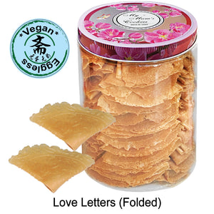 15V.  VEGAN LOVE LETTERS FOLDED  蛋卷折