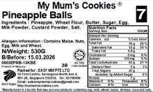 Load image into Gallery viewer, 2.  PINEAPPLE BALLS 黄金旺来球  44pcs+-550g+-
