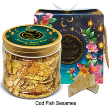 Load image into Gallery viewer, 12.  COD FISH CRACKERS 鳕鱼芝麻香酥片405g+-
