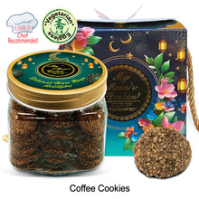 Load image into Gallery viewer, 18. COFFEE COOKIES 咖啡饼(素) 58pcs+-420g+- Vegetarian, Eggless
