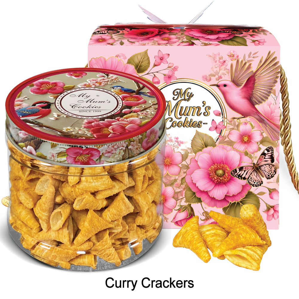 39. CURRY CRACKERS 咖喱脆角 250g +-