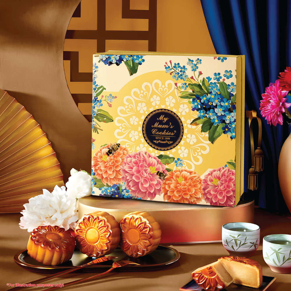 Elegant Mooncake Gift Set (4 pcs X 180g) Standard Set Price $70