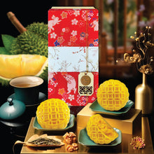 Load image into Gallery viewer, Corporate Harmony MSW Durian Mooncake Gift Set (2 pcs X 175g). (50 sets and above)
