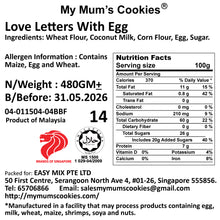 Load image into Gallery viewer, 8. LOVE LETTERS FOLDED (WITH EGG) 蛋卷折
