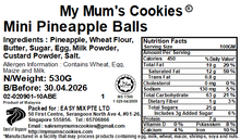 Load image into Gallery viewer, 38. MINI PINEAPPLE BALLS 迷你黄金旺来球  80pcs+-, 530g+-
