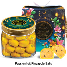 Load image into Gallery viewer, 6. PASSION FRUIT PINEAPPLE BALLS 百香凤梨酥 41pcs+-535g+-
