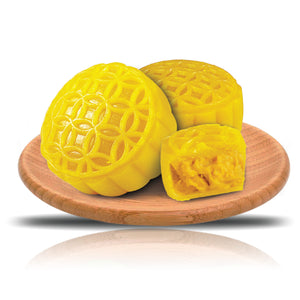 (Corporate - 50 sets or more) 1-for-1( 2 boxes & 2 bags) Tree-Ripened MSW Durian Mooncake Gift Set (Total 8 pcs X 170g)