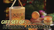 Load and play video in Gallery viewer, (Corporate - 50 sets or more) Harmony Mooncake Gift Set (2 pcs X 180g)
