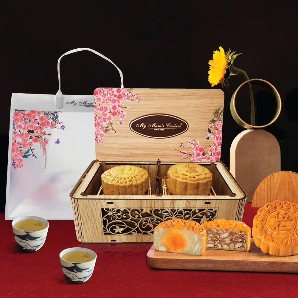 Bundle of 2 sets - Harmony Mooncake Gift Set (2 sets, 4 pcs X 170g)