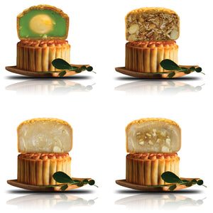 (Corporate) Zento Vegetarian Mooncake Gift Set (4 pcs X 180g) (Vegan)