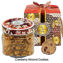 Load image into Gallery viewer, CRANBERRY ALMOND COOKIES 蔓越莓杏仁饼 53pcs+-410g+-
