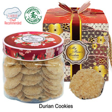 Load image into Gallery viewer, DURIAN COOKIES (VEGETARIAN) 榴莲饼（素）58pcs+-420g+-
