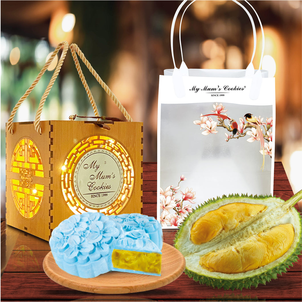 Harmony MSW Durian Mooncake Gift Set (2 pcs) - My Mum's Cookies
