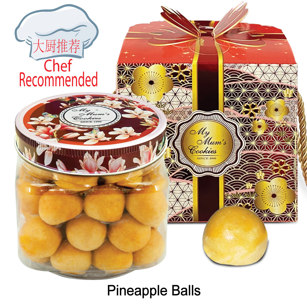 PINEAPPLE BALL 黄金旺来球  44pcs+-550g+-