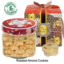Load image into Gallery viewer, ROASTED ALMOND COOKIES (VEGETARIAN) 杏仁香素饼 (斋) 66pcs+- 435g+-
